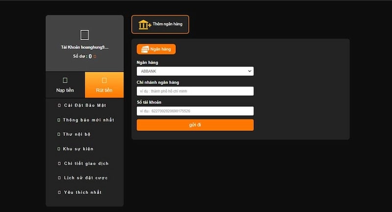 có những phương thức nạp rút tiền nào từ I9bet